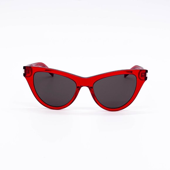 NEW SAINT LAURENT SL425 005 CAT EYE SUNGLASSES SL 425 RED